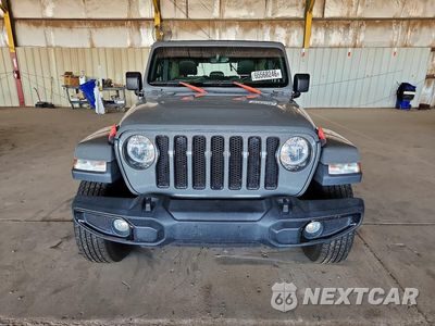 Piąte zdjęcie samochodu w środku: 2020 JEEP WRANGLER UNLIMITED SAHARA VIN:1C4HJXEG5LW205636 - miniatura
