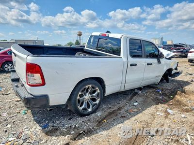Trzecie zdjęcie samochodu z tyłu: 2019 RAM 1500 TRADESMAN VIN:1C6SRFCTXKN621427 - miniatura