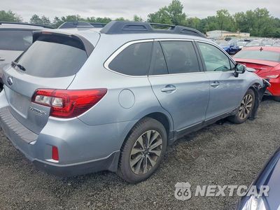 Trzecie zdjęcie samochodu z tyłu: 2017 SUBARU OUTBACK 2.5I LIMITED VIN:4S4BSANC1H3220233 - miniatura
