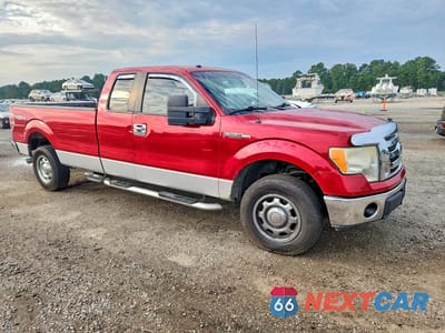 Czwarte zdjęcie samochodu z boku: 2010 FORD F150 SUPER CAB VIN:1FTVX1EV3AKA23628 - miniatura