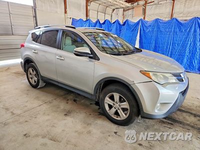Czwarte zdjęcie samochodu z boku: 2014 TOYOTA RAV4 XLE VIN:JTMRFREVXEJ012625 - miniatura