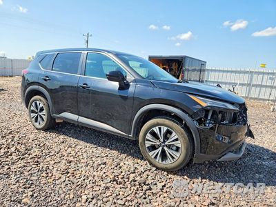 Czwarte zdjęcie samochodu z boku: 2022 NISSAN ROGUE SV VIN:5N1BT3BB7NC692744 - miniatura