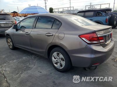 Drugie zdjęcie samochodu z przodu: 2013 HONDA CIVIC LX VIN:2HGFB2F54DH547326 - miniatura