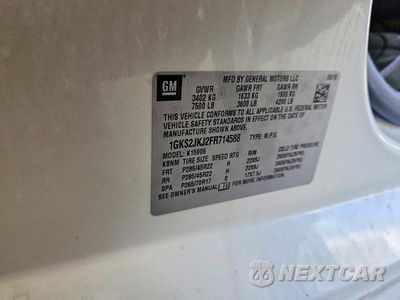 Zdjęcie 13 z 13 samochodu: 2015 GMC YUKON XL DENALI VIN:1GKS2JKJ2FR714588 - miniatura
