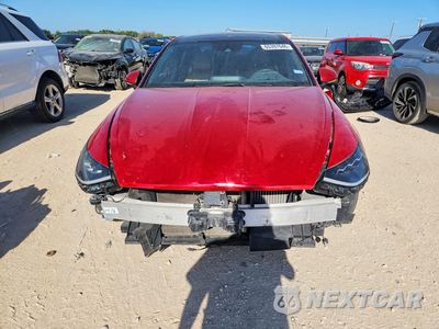 Piąte zdjęcie samochodu w środku: 2021 HYUNDAI SONATA LIMITED VIN:5NPEH4J2XMH080373 - miniatura