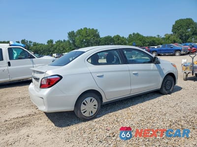 Trzecie zdjęcie samochodu z tyłu: 2024 MITSUBISHI MIRAGE G4 ES VIN:ML32FUFJ6RHF20108 - miniatura