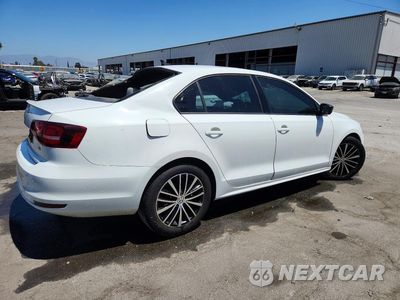 Trzecie zdjęcie samochodu z tyłu: 2016 VOLKSWAGEN JETTA SPORT VIN:3VWD17AJ4GM367275 - miniatura