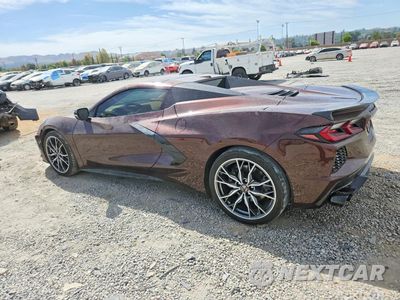 Drugie zdjęcie samochodu z przodu: 2023 CHEVROLET CORVETTE STINGRAY 3LT VIN:1G1YC3D46P5117550 - miniatura