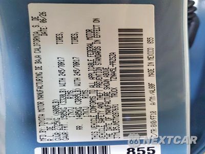 Zdjęcie 13 z 13 samochodu: 2026 TOYOTA TACOMA SR5 VIN:3TMLB5JN5TM287691 - miniatura