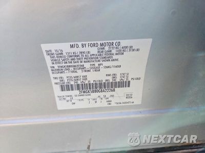 Zdjęcie 13 z 13 samochodu: 2016 FORD FLEX SE VIN:2FMGK5B80GBA22268 - miniatura