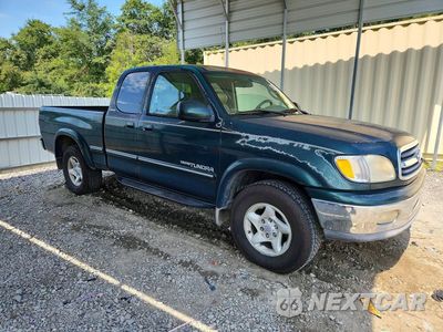 Czwarte zdjęcie samochodu z boku: 2000 TOYOTA TUNDRA ACCESS CAB LIMITED VIN:5TBRT381XYS101741 - miniatura