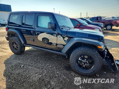 Czwarte zdjęcie samochodu z boku: 2025 JEEP WRANGLER SPORT 4XE VIN:1C4RJXN66SW596984 - miniatura
