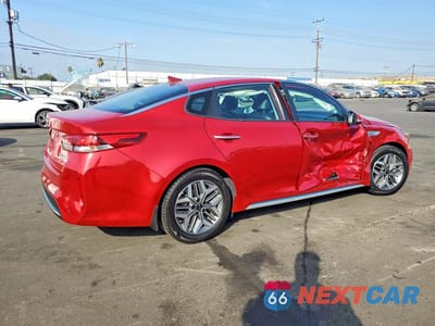 Trzecie zdjęcie samochodu z tyłu: 2020 KIA OPTIMA HYBRID EX VIN:KNAGU4LEXL5040897 - miniatura