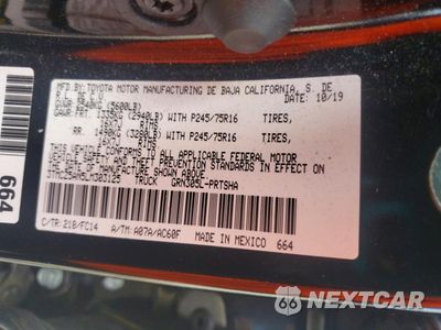 Zdjęcie 13 z 13 samochodu: 2020 TOYOTA TACOMA SR5 V6 VIN:3TMCZ5AN5LM303125 - miniatura