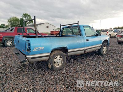 Trzecie zdjęcie samochodu z tyłu: 1995 GMC SIERRA K1500 VIN:1GTEK14K1SZ540201 - miniatura