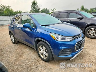 Czwarte zdjęcie samochodu z boku: 2019 CHEVROLET TRAX 1LT VIN:3GNCJLSB6KL263536 - miniatura