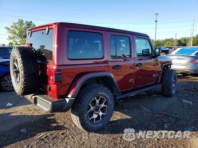 Trzecie zdjęcie samochodu z tyłu: 2021 JEEP WRANGLER UNLIMITED RUBICON VIN:1C4HJXFG9MW726021 - miniatura