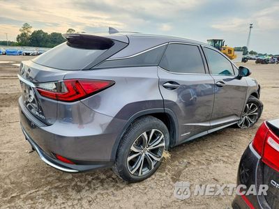 Trzecie zdjęcie samochodu z tyłu: 2022 LEXUS RX 450H HYB VIN:2T2HGMDA3NC090407 - miniatura