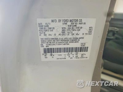 Zdjęcie 13 z 13 samochodu: 2011 FORD ESCAPE XLS VIN:1FMCU9C72BKC48784 - miniatura