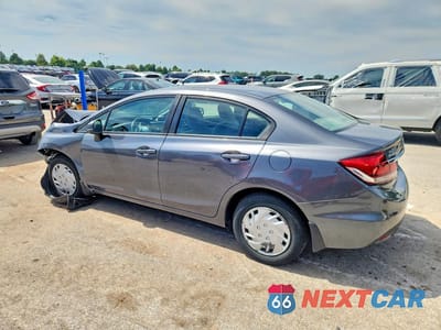 Drugie zdjęcie samochodu z przodu: 2013 HONDA CIVIC LX VIN:19XFB2F58DE020478 - miniatura