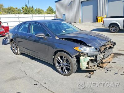 Czwarte zdjęcie samochodu z boku: 2016 FORD FUSION TITANIUM VIN:3FA6P0K98GR125409 - miniatura