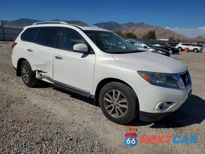 Czwarte zdjęcie samochodu z boku: 2014 NISSAN PATHFINDER SL VIN:5N1AR2MM7EC644177 - miniatura