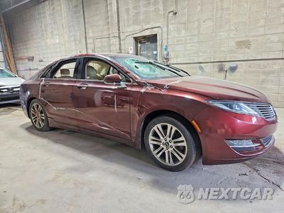 Czwarte zdjęcie samochodu z boku: 2015 LINCOLN MKZ VIN:3LN6L2J90FR620037 - miniatura