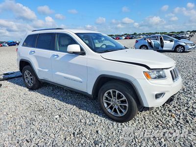 Czwarte zdjęcie samochodu z boku: 2014 JEEP GRAND CHEROKEE LIMITED VIN:1C4RJEBG0EC547934 - miniatura