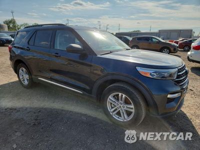 Czwarte zdjęcie samochodu z boku: 2022 FORD EXPLORER XR VIN:1FMSK7DH2NGC47364 - miniatura