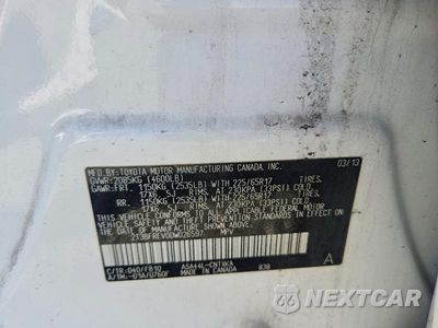 Zdjęcie 13 z 13 samochodu: 2013 TOYOTA RAV4 LE VIN:2T3BFREV0DW026597 - miniatura
