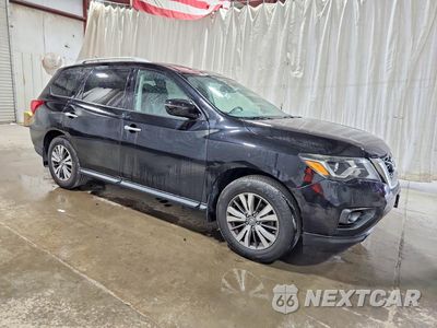 Czwarte zdjęcie samochodu z boku: 2018 NISSAN PATHFINDER SV VIN:5N1DR2MM5JC627384 - miniatura