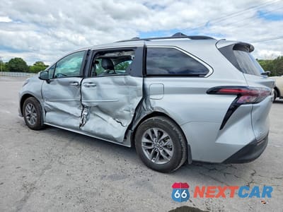 Drugie zdjęcie samochodu z przodu: 2024 TOYOTA SIENNA XLE 7-PASSENGER VIN:5TDJSKFC0RS144458 - miniatura