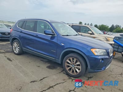 Czwarte zdjęcie samochodu z boku: 2013 BMW X3 XDRIVE28I VIN:5UXWX9C51D0A17804 - miniatura