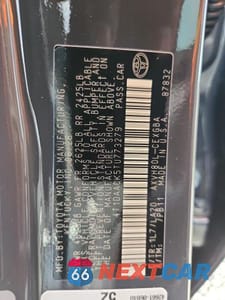 Zdjęcie 12 z 12 samochodu: 2026 TOYOTA CAMRY XLE VIN:4T1DAACK5TU773279 - miniatura