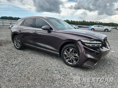 Czwarte zdjęcie samochodu z boku: 2022 GENESIS GV70 2.5T STANDARD VIN:KMUMADTB6NU060185 - miniatura