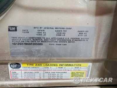 Zdjęcie 13 z 13 samochodu: 2008 CHEVROLET MALIBU LS VIN:1G1ZG57B68F283089 - miniatura