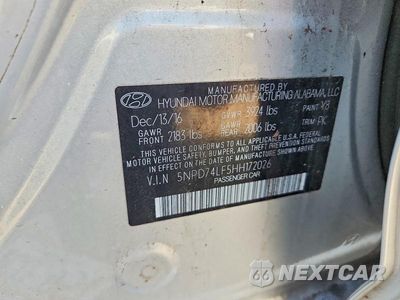 Zdjęcie 12 z 12 samochodu: 2017 HYUNDAI ELANTRA SE VIN:5NPD74LF5HH172026 - miniatura
