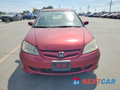 Piąte zdjęcie samochodu w środku: 2005 HONDA CIVIC EX VIN:2HGES26715H531700 - miniatura