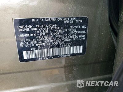 Zdjęcie 14 z 14 samochodu: 2025 SUBARU FORESTER LIMITED VIN:JF2SLDRC8SH477432 - miniatura