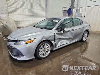 2019 TOYOTA CAMRY HYBRID XLE 4T1B21HK8KU011088 - główne zdjęcie licytacji z USA - miniatura