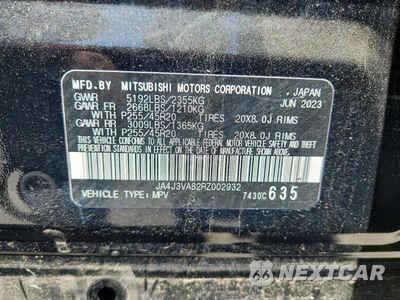 Zdjęcie 14 z 14 samochodu: 2024 MITSUBISHI OUTLANDER SE VIN:JA4J3VA82RZ002932 - miniatura