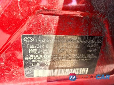Zdjęcie 12 z 12 samochodu: 2011 HYUNDAI SONATA GLS VIN:5NPEB4AC6BH023871 - miniatura