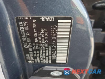 Zdjęcie 12 z 12 samochodu: 1999 BMW 750 IL VIN:WBAGJ0333XDD73375 - miniatura