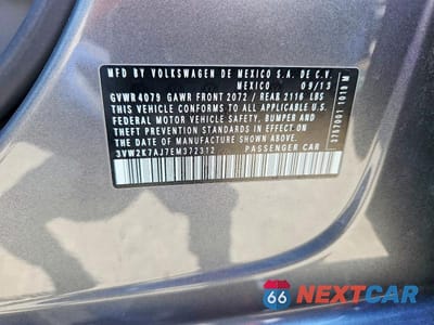 Zdjęcie 12 z 12 samochodu: 2014 VOLKSWAGEN JETTA BASE VIN:3VW2K7AJ7EM372312 - miniatura