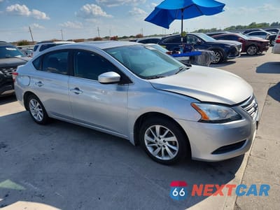 Czwarte zdjęcie samochodu z boku: 2015 NISSAN SENTRA SV VIN:3N1AB7AP1FY258693 - miniatura