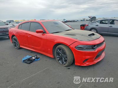Czwarte zdjęcie samochodu z boku: 2021 DODGE CHARGER R VIN:2C3CDXCT0MH579898 - miniatura
