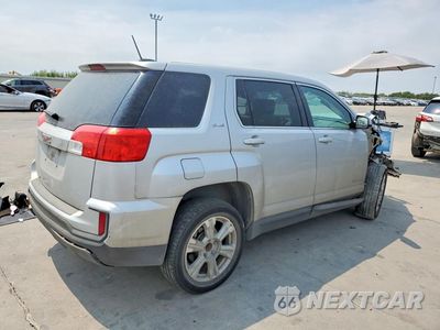 Trzecie zdjęcie samochodu z tyłu: 2017 GMC TERRAIN SLE VIN:2GKALMEK3H6325147 - miniatura