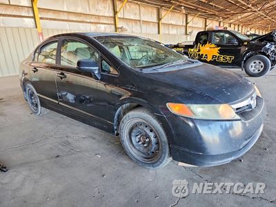 Czwarte zdjęcie samochodu z boku: 2008 HONDA CIVIC LX VIN:1HGFA16548L017895 - miniatura