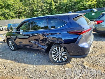 Drugie zdjęcie samochodu z przodu: 2025 TOYOTA HIGHLANDER HYBRID PLATINUM VIN:5TDEBRCH3SS676805 - miniatura