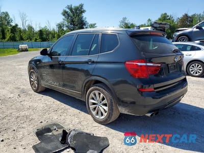 Drugie zdjęcie samochodu z przodu: 2015 BMW X3 XDRIVE28I VIN:5UXWX9C55F0D50879 - miniatura